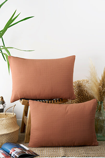 Cottonin Home غطاء وسادة من الموسلين بطبقتين OEKO-TEX ®   المعيار 100