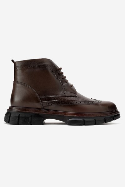 depderi Genuine Leather Men's Boots