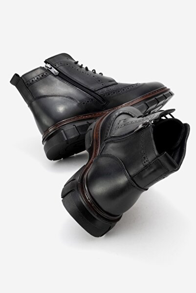 depderi Genuine Leather Men's Boots