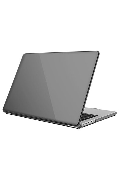NovStrap Apple MacBook Pro 14 inç M5 Çip A3434 ile Uyumlu Kılıf Sert Parlak Koruma Kapağı