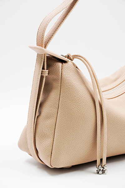 Hüvendo Daily Medium Size Women's Shoulder Bag with Adjustable Strap Mink