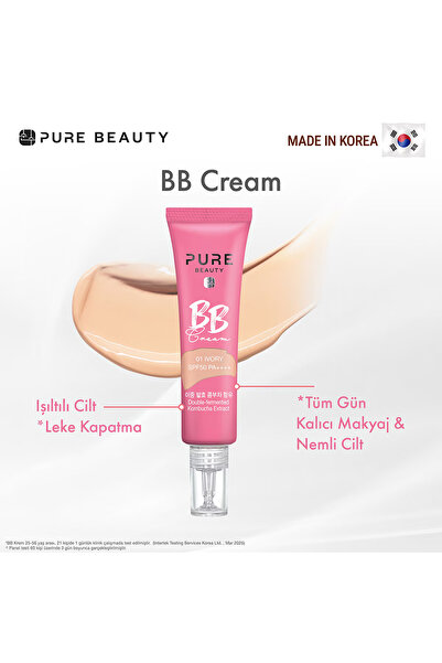 PURE BEAUTY BB Krem, SPF50, PA++++, Natural - 30 ml