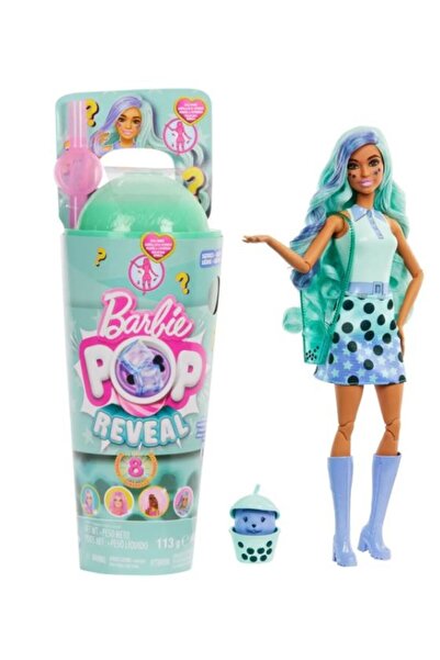Barbie Papusa Pop Reveal - Bubble Tea, Green Tea