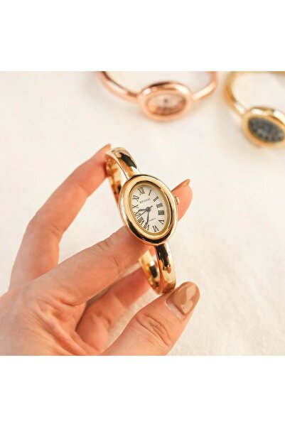 İA İLERİADIM ساعة يد نسائية أنيقة بدون حجر من كليمب