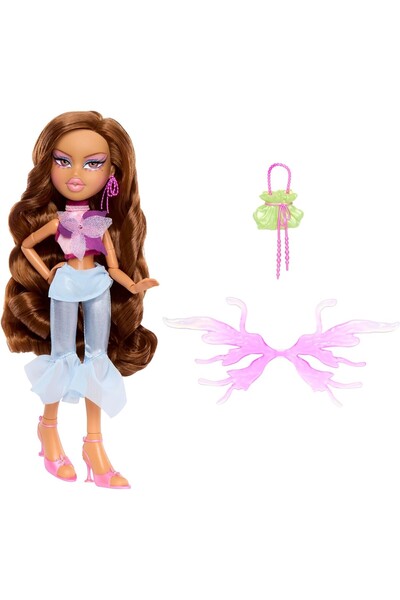 Bratz Papusa Fashion Pixiez Yasmin Collectible Fantasy, 29 cm