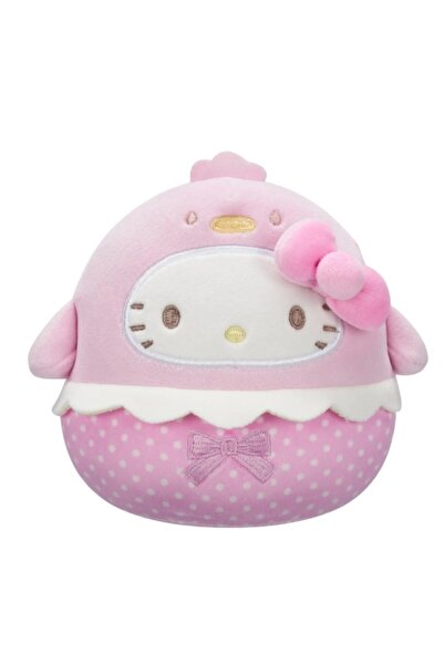 Squishmallows , Hello Kitty and Friends, Hello Kitty Easter Chick, jucarie de plus, 20 cm