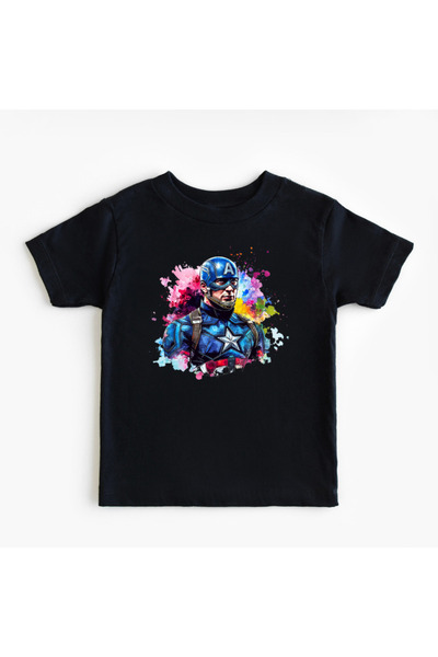 matelio Tricou copii Captain America - Eroism și Culori Dinamice