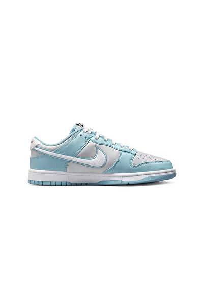 Nike Dunk Low 'Fleece Swoosh - Light Blue'