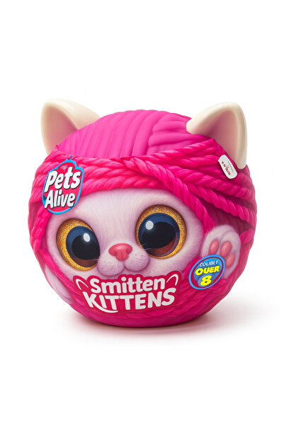 Zuru Toys Zuru Pets Alive Smitten Kittens – Interactive Toy with Glow Eyes, Surprises & Gift Design