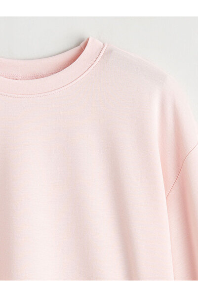 LC Waikiki Комплект пижама за момиче с кръгло деколте