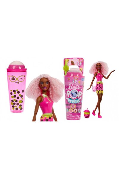 Barbie Papusa Brb Pop Reveal Bubble Tea Berry Htj20 Tub4