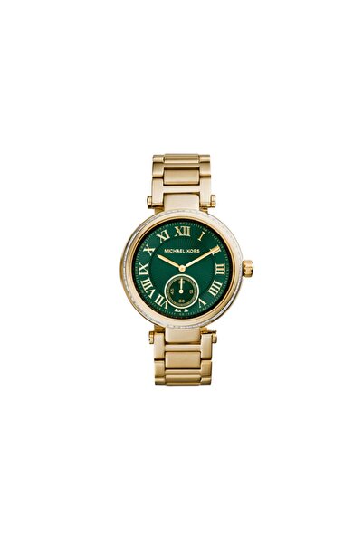 Michael Kors Plus MK6065 Skylar Green Tone Ladies Watch 42mm