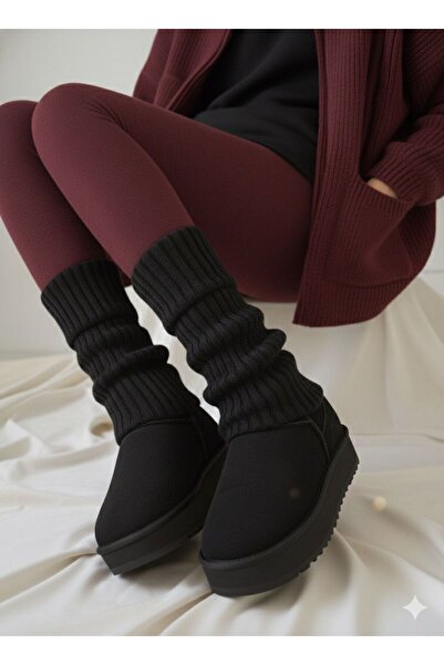 diya shoes Оригинални премиум ВЪЛНЕНИ чорапи 100% акрилни плетени ботуши за топли крака