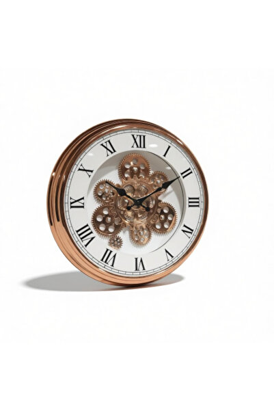 PELLE DESİGN Çarklı Duvar Saati 38 cm