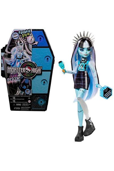 MONSTER HIGH Mattel Doll, Skulltimate Secrets Fearidescent Frankie Stein, 30 cm