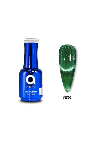 Ailika Premium Kedi Gözü Cateye Kalıcı Oje 15ml 039