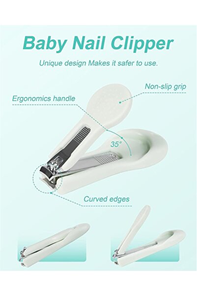 Generic Mikakoz 4-in-1 Baby Nail Care Kit (Green)