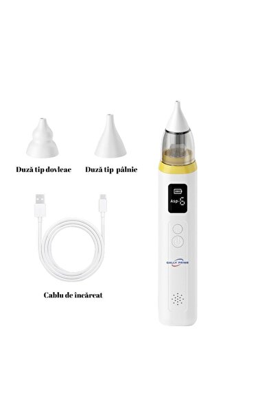 GALLY PRIME Aspirator nazal electric premium pentru bebeluși și copii mici 0–...