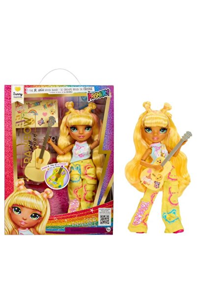 Rainbow High Trupa rock Jr High - Sunny, Yellow