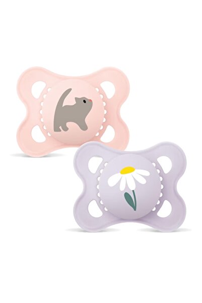 MAM Ortodontik Original Emzik 0-6 Ay Kedi-Papatya Mat