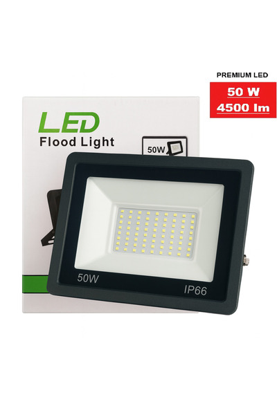 WYF LED projector 50W - 4500 lm, 6500K, IP66 protection, reflector, without motion sensor, 50,000h