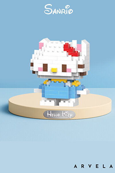 Arvela Hello Kitty Mini Blok Oyuncak – Sanrio Koleksiyon Figürü – Mikro Blok ...