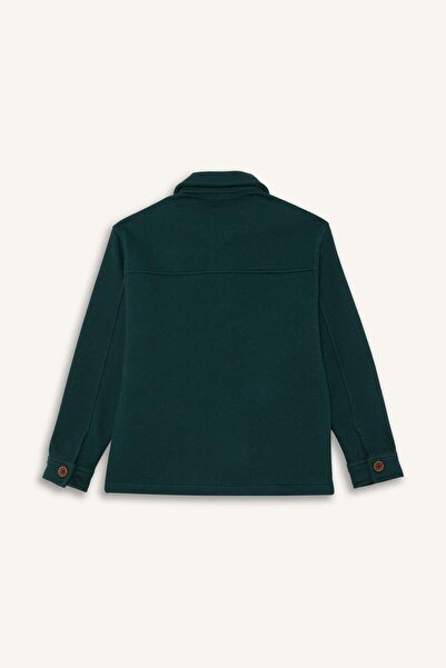 DeFacto Boy's Shirt Collar Buttoned Cardigan G4603A825Wn