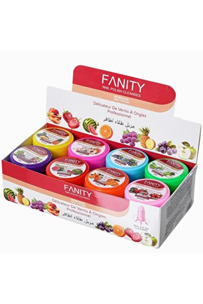 fanity مزيل طلاء أظافر بالفواكه ٢٤ قطعة