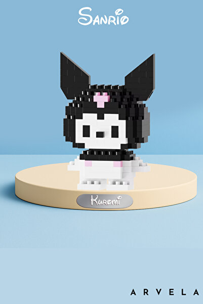 Arvela Kuromi Mini Blok Oyuncak – Sanrio Koleksiyon Figürü – Mikro Blok Hobi ...