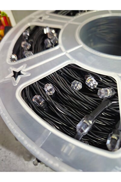 Led Christmas light installation, 100 m, 500 LEDs, indoor/outdoor, 8 games