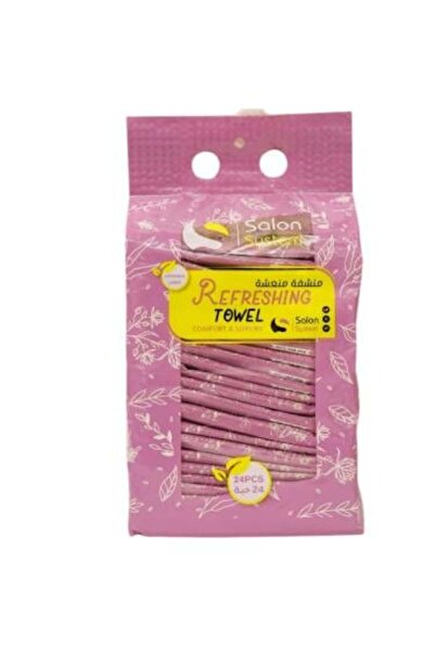 Salon System Refreshing Towel – Lavender Scent, 24 Pieces
