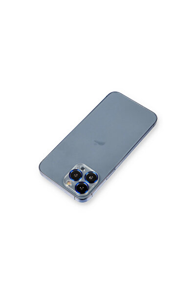 eco port iPhone 12 Pro Metal Camera Lens Protection Glass - Blue