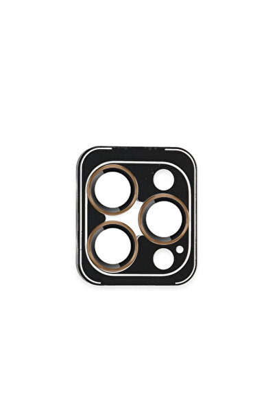 eco port عدسة كاميرا جوكو آيفون 16 برو ماكس معدنية مطلية بالذهب - ذهبي