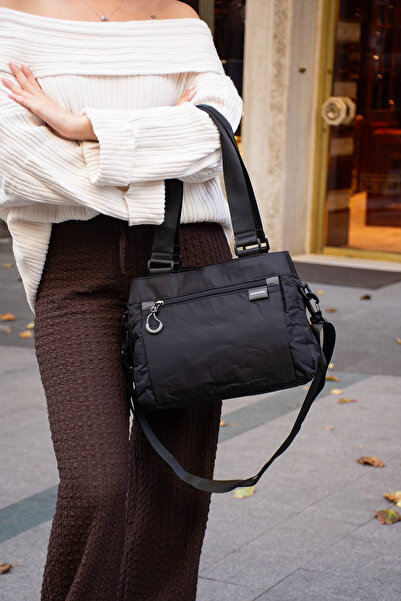 YOGII Geantă de mână și de umăr pentru femei Alve Model, rezistentă la apă, c...