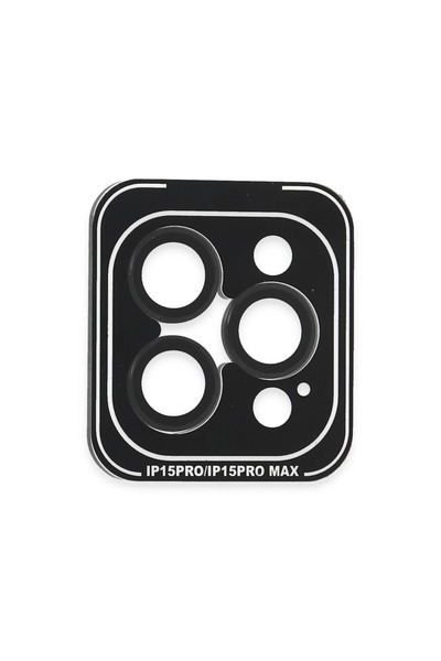 eco port عدسة كاميرا جوكو آيفون 15 برو ماكس معدنية مطلية بتقنية PVD - أسود