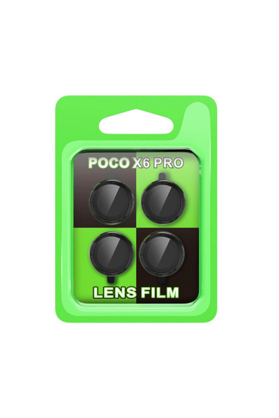 eco port Xiaomi poco x6 pro raze metal camera lens - black