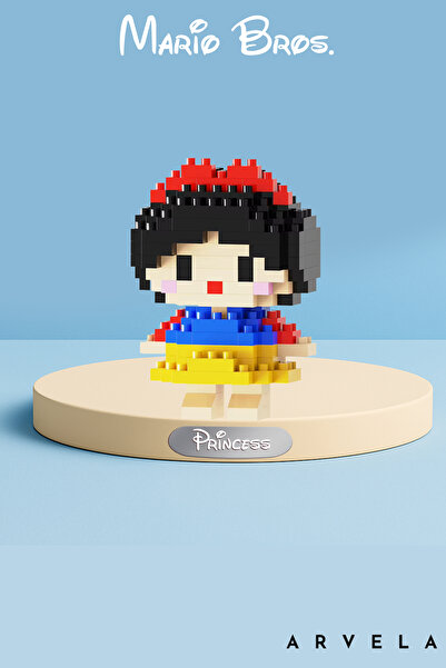 Arvela Disney Mini Blok Seti – Mikro Yapı Oyuncak Stil Cookie Ann Şef Figür O...