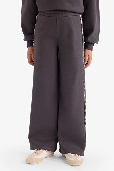 DeFacto Girl's Wide Leg Wide Leg Sweatpants G6275A825Wn