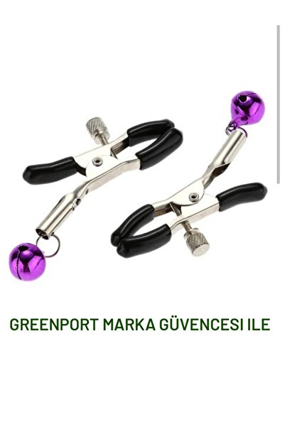 Greenport Göğüs Ucu Klipsi Kelepçeleri Meme Ucu Mandalı Fantezi ürün Sex Shop .