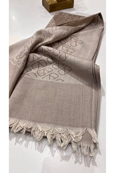 EB SCARF شال من الصوف والقطن المستورد