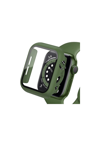Marsilyan Watch 42mm glass case screen protector - dark green