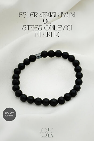 Sarıbel Kehribar سوار أونيكس للتناغم بين الزوجين ومقاومة التوتر