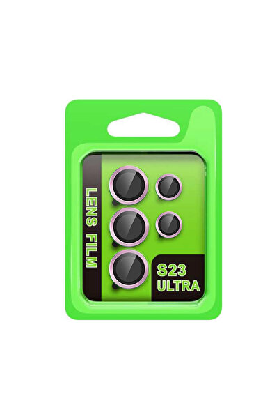 Marsilyan عدسة كاميرا سامسونج جالاكسي S23 الترا رايز ميتال - أرجواني