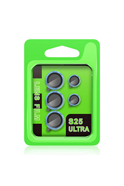 eco port Samsung Galaxy S25 Ultra Raze Metal Camera Lens - Blue