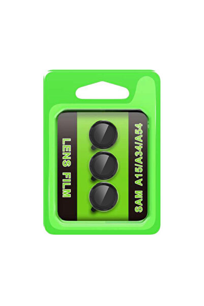 eco port Samsung Galaxy A15 4g Raze Metal Camera Lens - Black