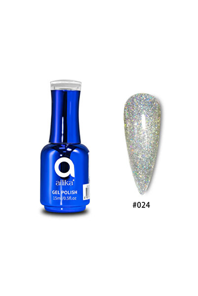 Ailika Glitter Oje Simli Renkli Kalıcı Oje 15ml