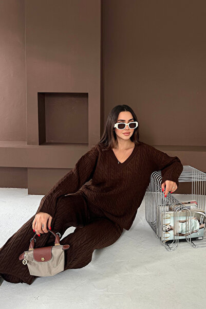 Noa Noa Women's Knitted Sweater Set – Cozy Texture