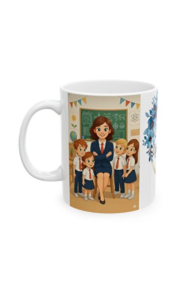 sıradışıhediyem كوب يوم المعلم، كوب مخصص للمعلم، كوب عزيزي المعلم