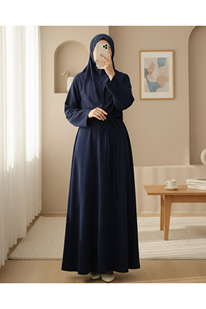 Modamorfo Buy Draped Pairs of Lace-Up Thessaloniki Long Dress - Navy