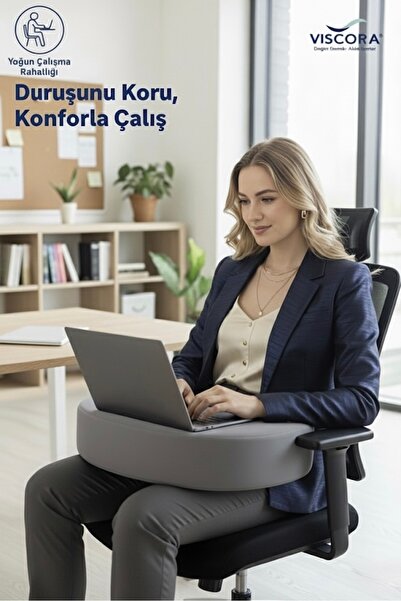 NO BRAND وسادة القراءة والدراسة المريحة من فيسكورا - رغوة ذاكرة فضائية - دعم ...